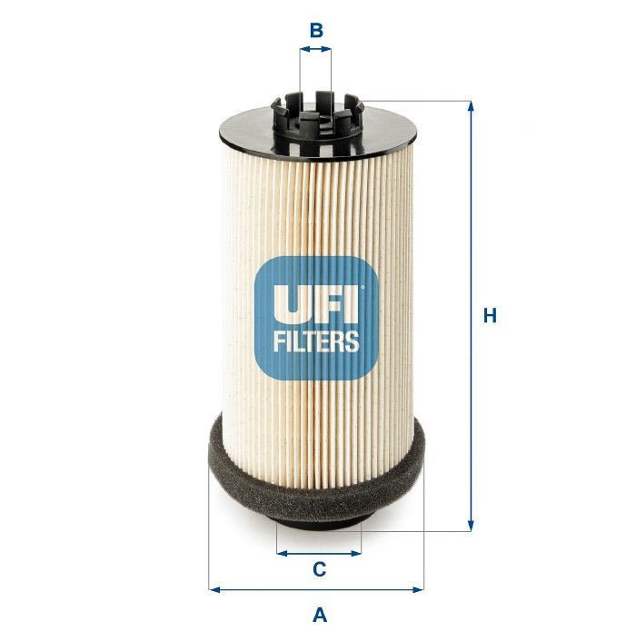 Filtro De Combustivel Ufi Mb Axor Ii Mt Om La Center