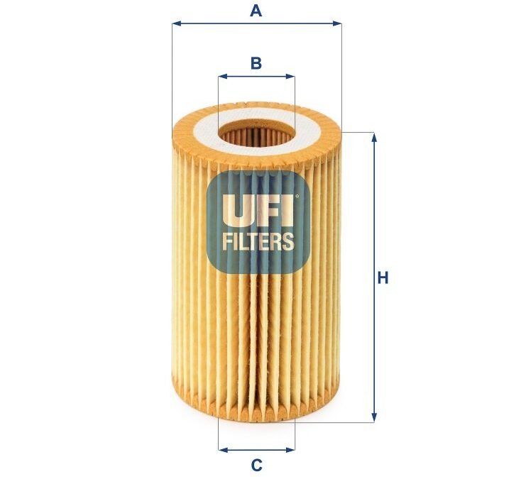 FILTRO OLEO MOTOR UFI PARA CLIO MT 1.0 16V 2016/..