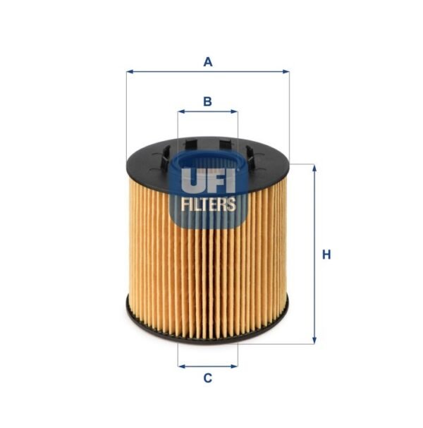 FILTRO OLEO MOTOR UFI PARA MASTER MT 2.5 2001 A 2006