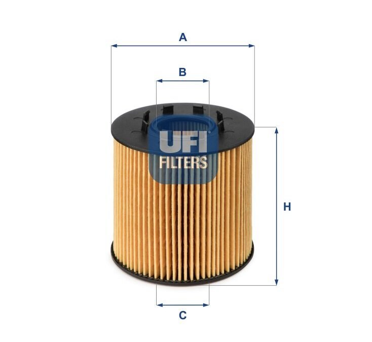 FILTRO OLEO MOTOR UFI PARA MASTER MT 2.5 2001 A 2006