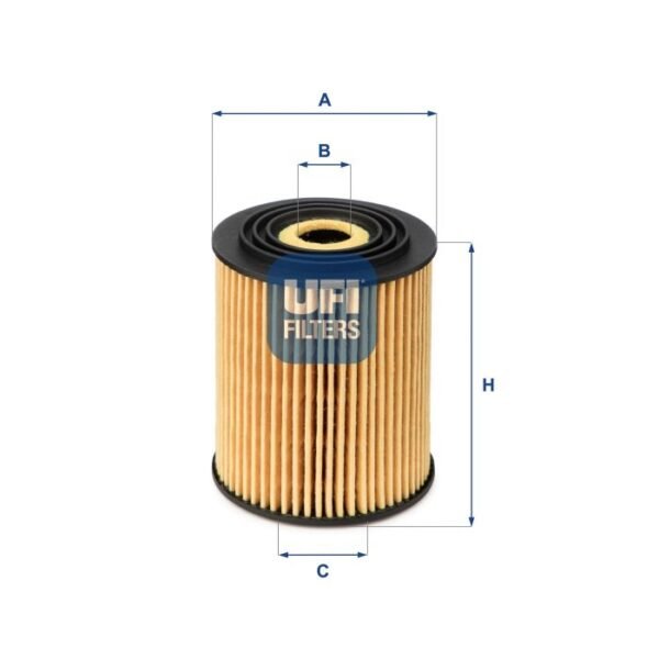 FILTRO OLEO MOTOR UFI PARA RENEGADE MT 1.6 ETORQ 2014/..