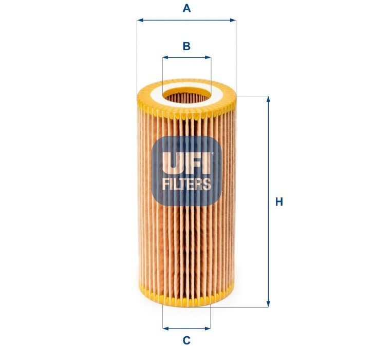 FILTRO OLEO MOTOR UFI PARA MB ACELLO 715 C MT OM612 LA