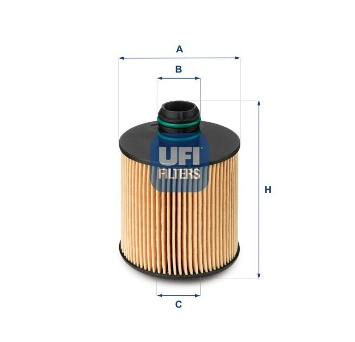 FILTRO OLEO MOTOR UFI PARA RENEGADE MT2.0 MULTIJET II 2014..