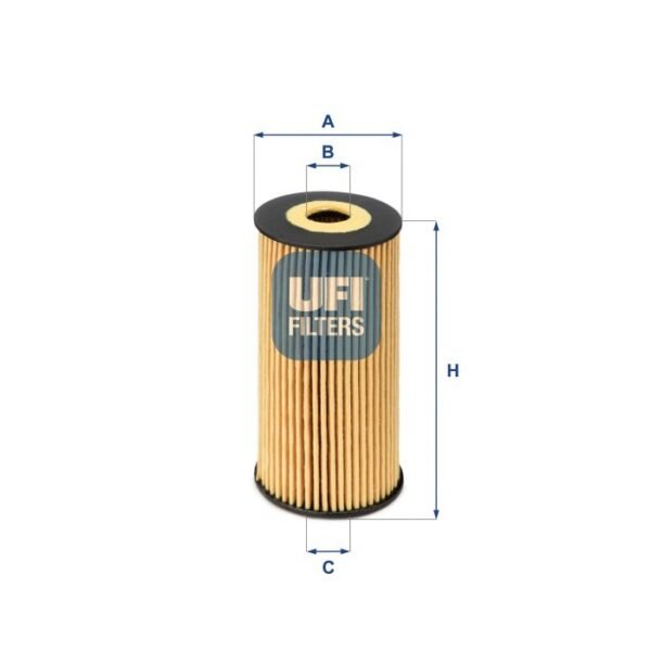 FILTRO OLEO MOTOR UFI PARA MASTER III MT 2.3 (M9T) 2014/..