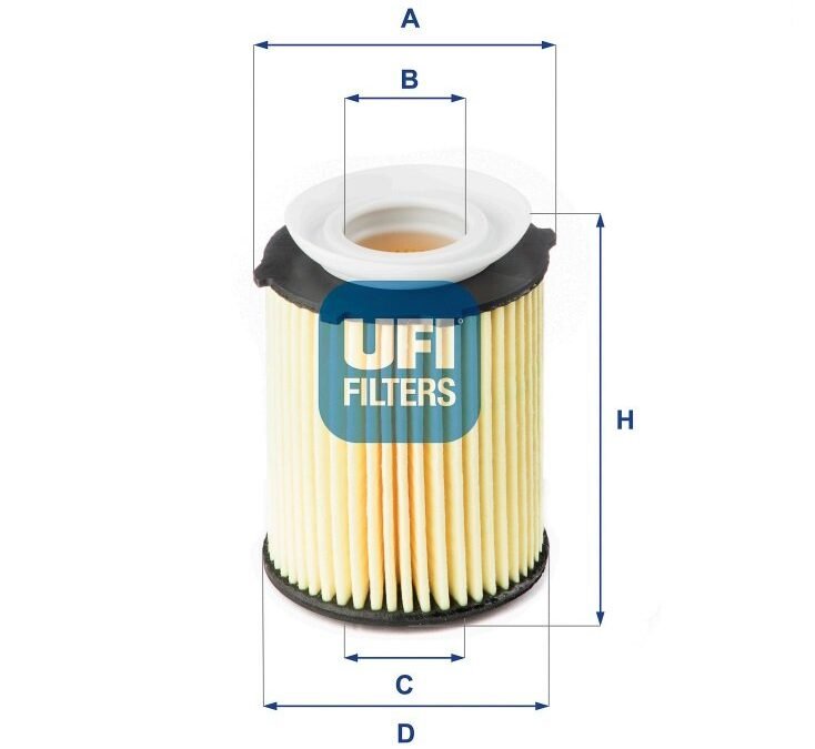 FILTRO OLEO MOTOR UFI PARA MB C180 2014/.. 25.178.00