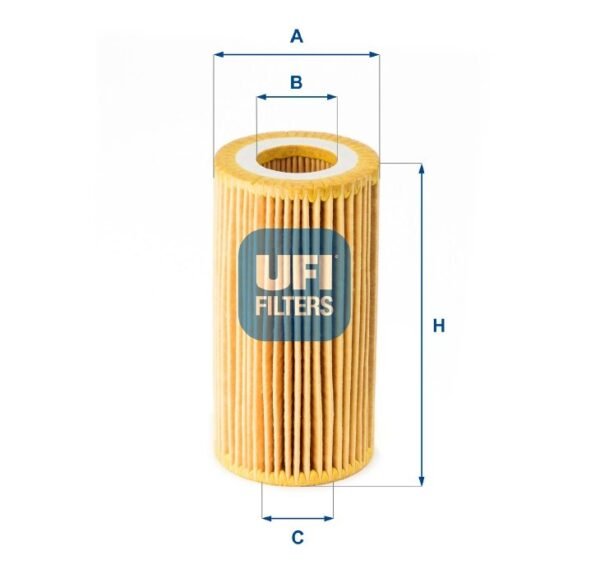 FILTRO OLEO MOTOR UFI PARA AMAROK MT 3.0 24V 2017/..