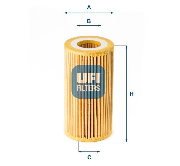 FILTRO OLEO MOTOR UFI PARA AMAROK MT 3.0 24V 2017/..