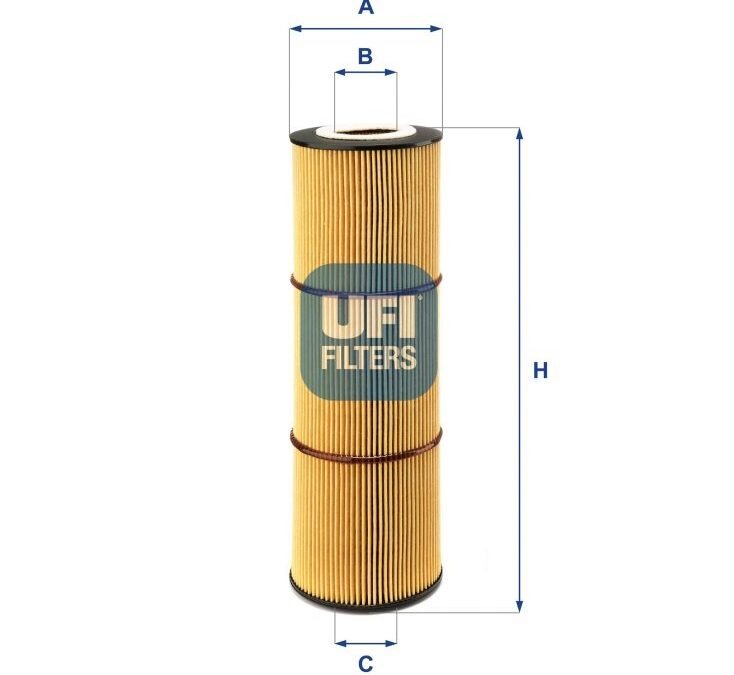 FILTRO OLEO MOTOR UFI PARA SC G480 MT DC13 2007/.. 25.181.00