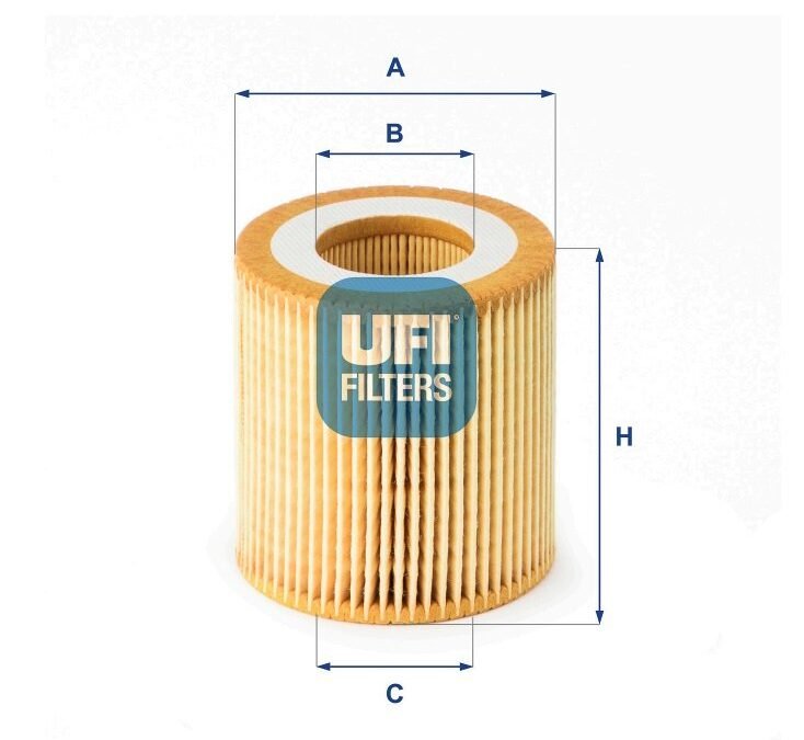 FILTRO OLEO MOTOR UFI PARA RANGER MT 3.2 2011/.. 25.191.00