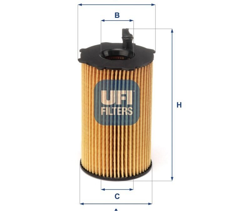 FILTRO OLEO MOTOR UFI PARA KIA CADENZA MT 3.5 24V 2011/..