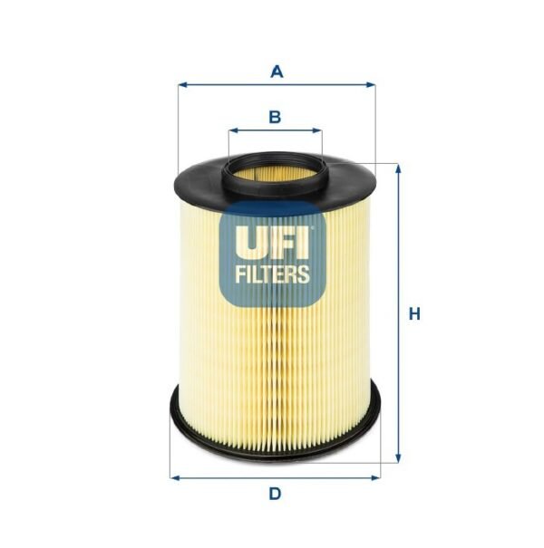 FILTRO DE AR MOTOR UFI PARA FOCUS MT 1.6 SIGMA 2010 A 2013
