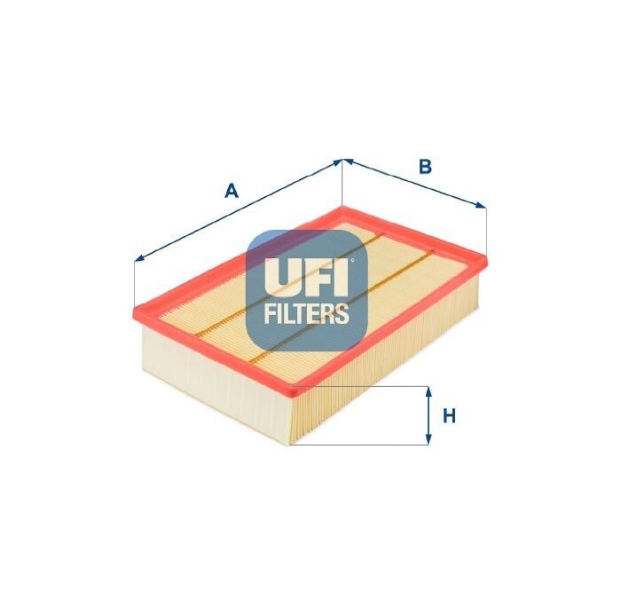 FILTRO DE AR MOTOR UFI PARA FRONTIER MT 2.5 16V TDI 2012/..