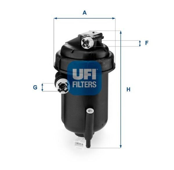 FILTRO DE COMBUSTIVEL UFI PARA DUCATO MT 2.3 2009 A 2012
