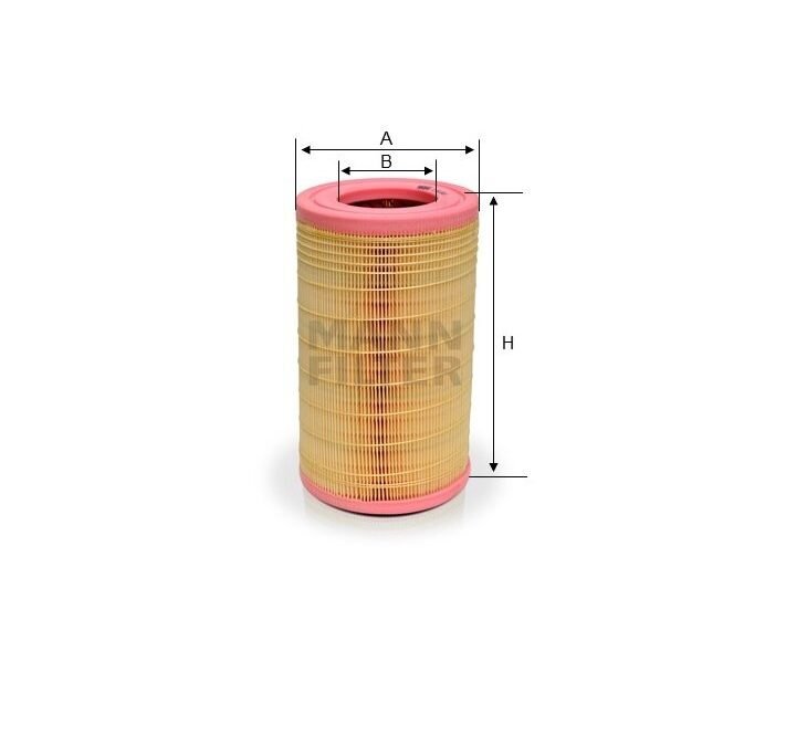 FILTRO DE AR MOTOR MANN PARA S10 2.4 8V  FLEX 2012 A 2016