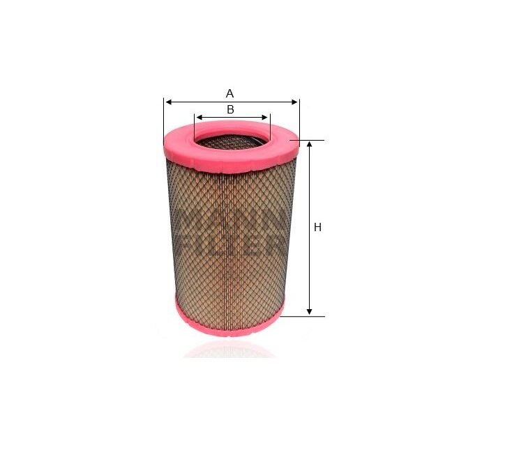 FILTRO DE AR MOTOR MANN PARA MB AXOR 2533 MT OM 926LA 2012..