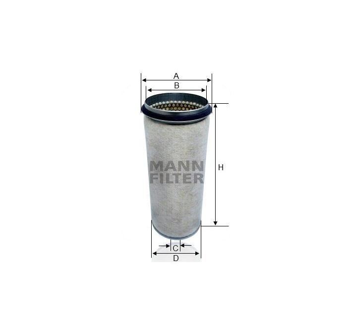 FILTRO DE AR MOTOR MANN PARA FORD CARGO 1622 MT CUMMINS 6CT