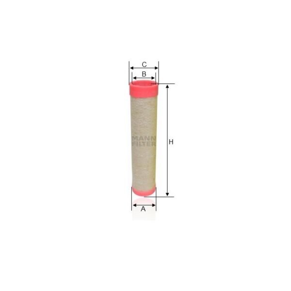 FILTRO DE AR MOTOR MANN PARA L200 MT 2.5 8V TD 1996 ATE 2007