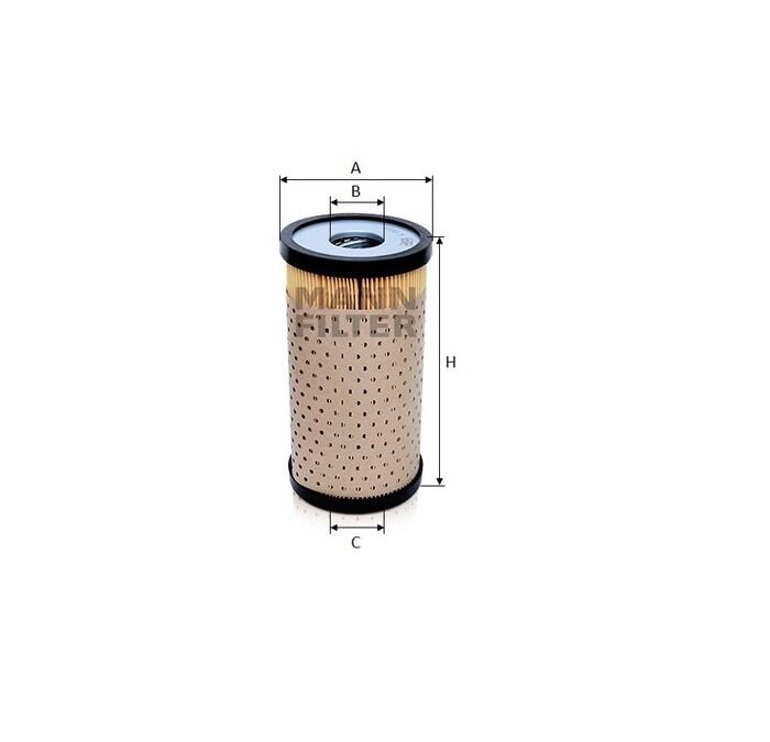 FILTRO OLEO MOTOR MANN PARA MB 1313 L/LK MT OM-352 H12111X