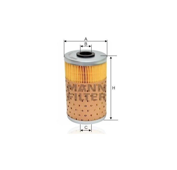FILTRO OLEO MOTOR MANN PARA MB L 708 MT OM314 1987 A 1989