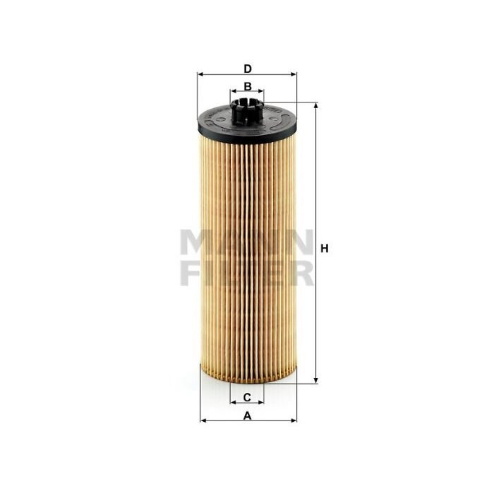 FILTRO OLEO MOTOR MANN PARA VW 24280 MT MAN D08 COSTELLATION
