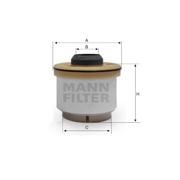 FILTRO DE COMBUSTIVEL MANN PARA HILUX MT 3.0 16V 2005 A 2012