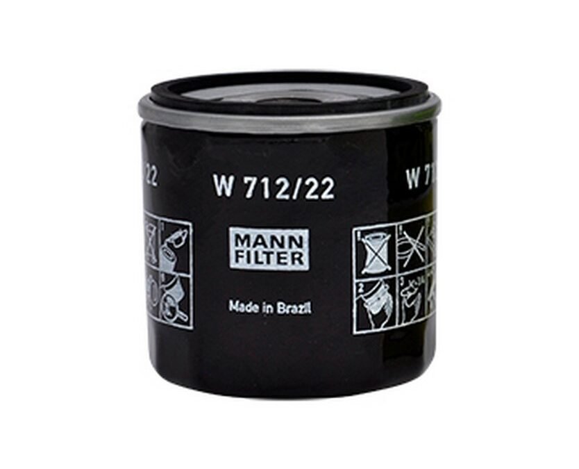 FILTRO OLEO MOTOR MANN PARA GM ONIX MT 1.0 8V 2012 A 2019