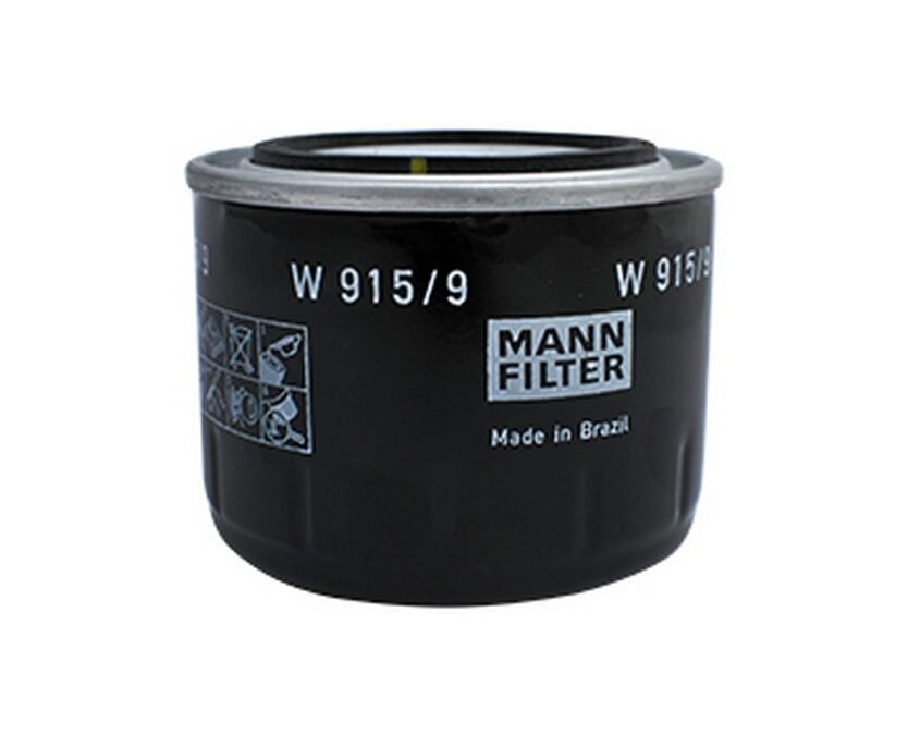 FILTRO OLEO MOTOR MANN PARA VW GOL MT 1.0 8V AE 1992 A 1996