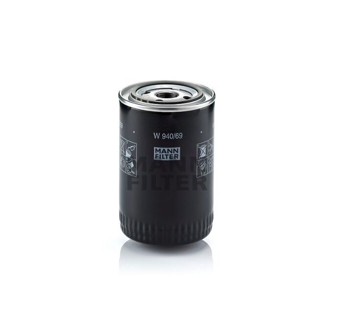 FILTRO OLEO MOTOR MANN PARA IVE DAILY 35S14 MT 3.0 W940/69