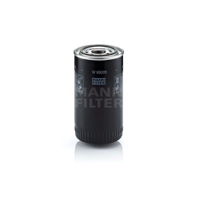 FILTRO OLEO MOTOR MANN PARA VW 24.250 MT ISBE6 2003..W950/26