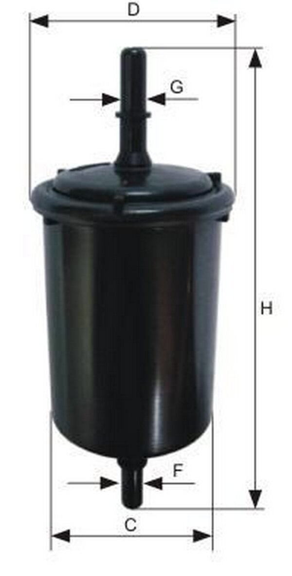 FILTRO DE COMBUSTIVEL MANN PARA CIVIC MT 1.8 2007 A 2012