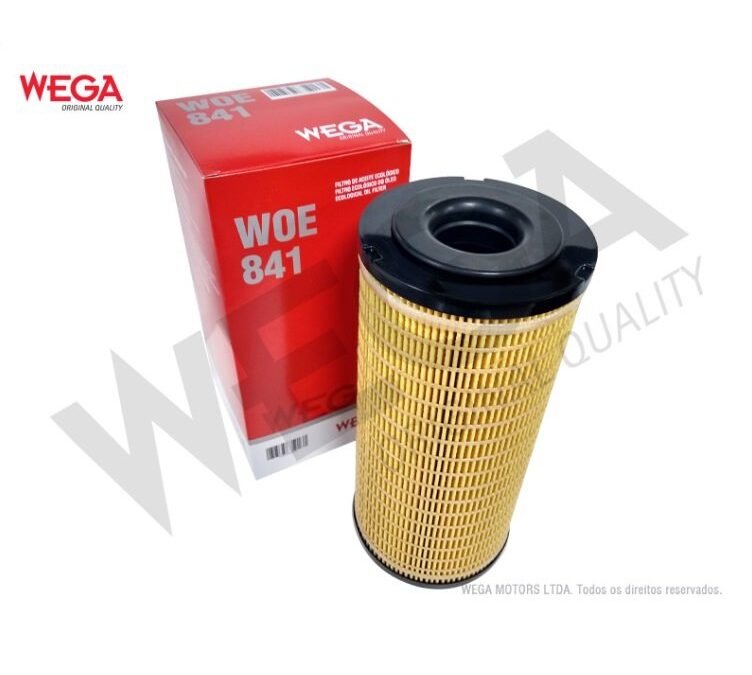 FILTRO OLEO MOTOR WEGA PARA CAT GERADOR GEP550 MT PERKINS