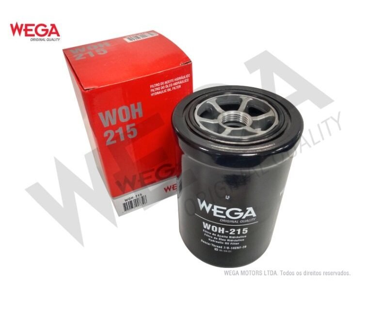 FILTRO OLEO MOTOR WEGA PARA EMPILHADEIRA CLARK SERIE CMP
